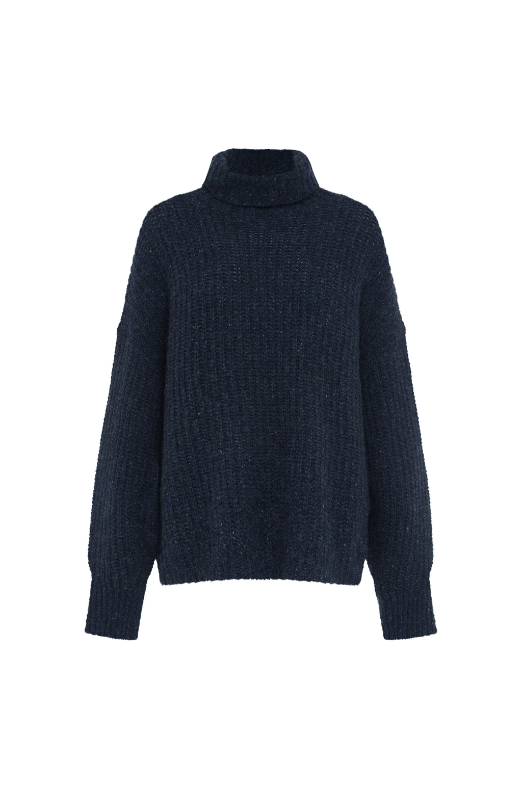 Carmen Funnel Neck - Indigo