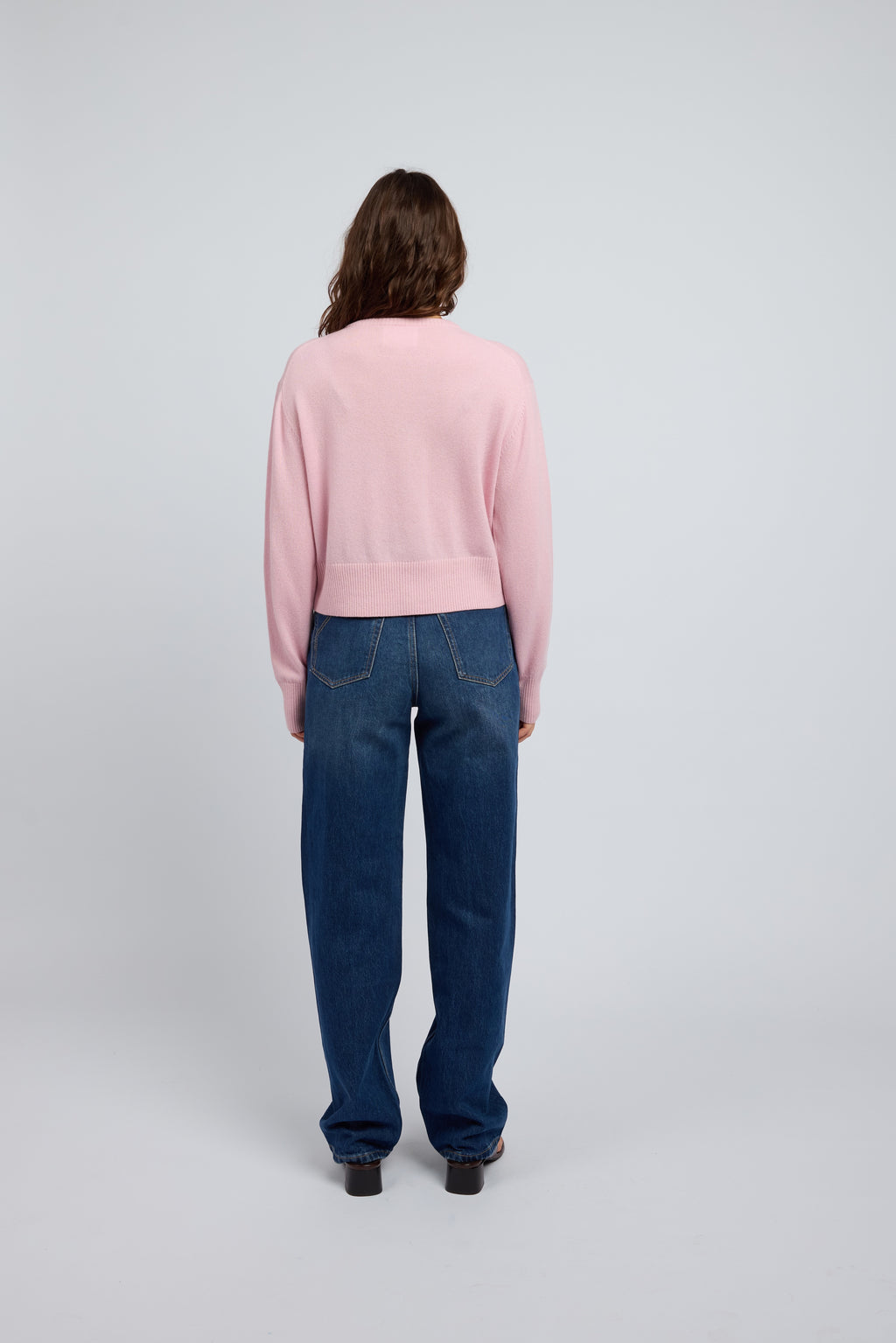 Bubblegum pink women’s cashmere cardigan by Huntly Australia