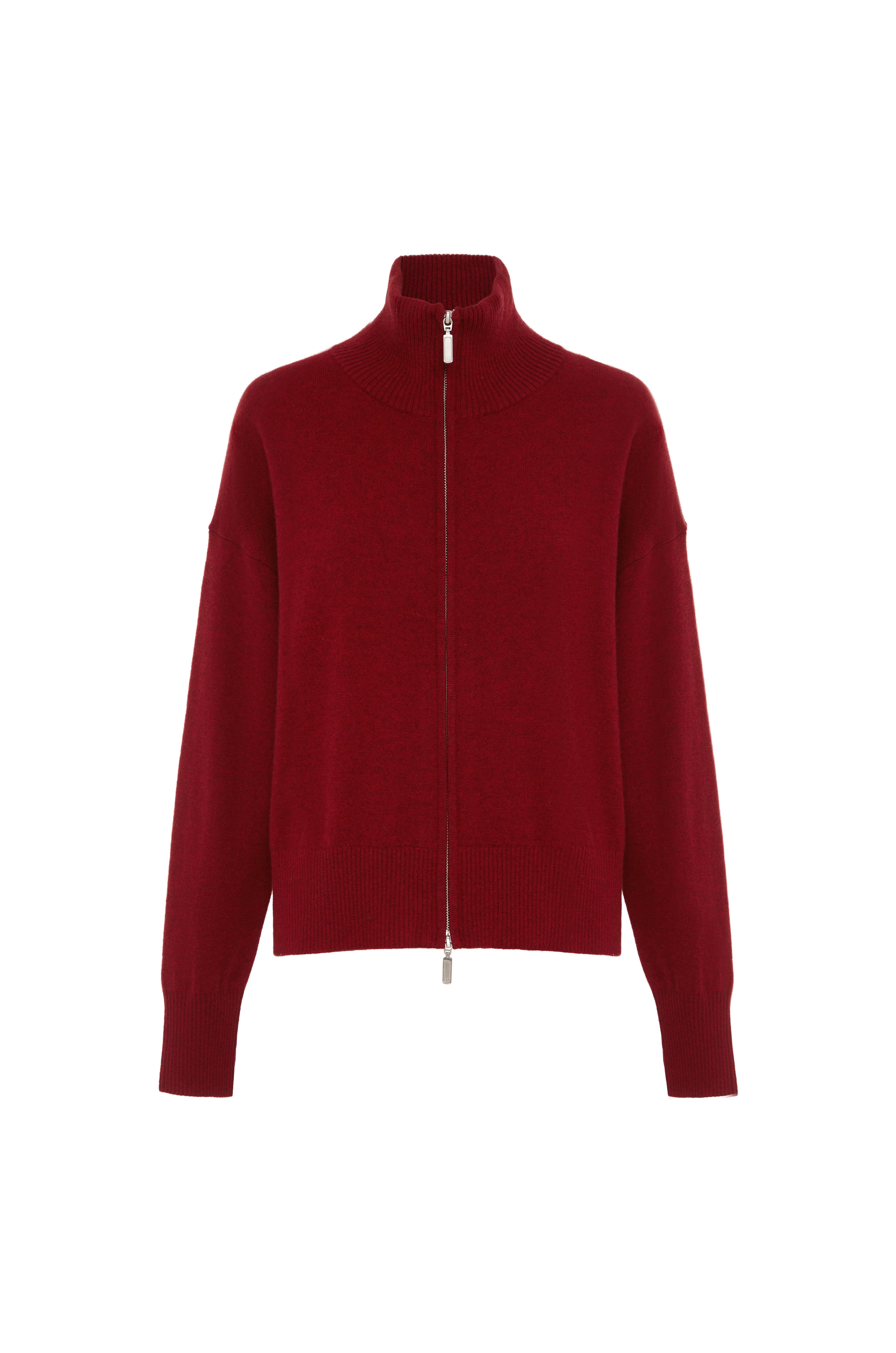 Margot Zip Jacket - Winecask